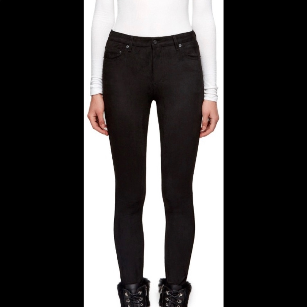 Rudsak suede texture pants -